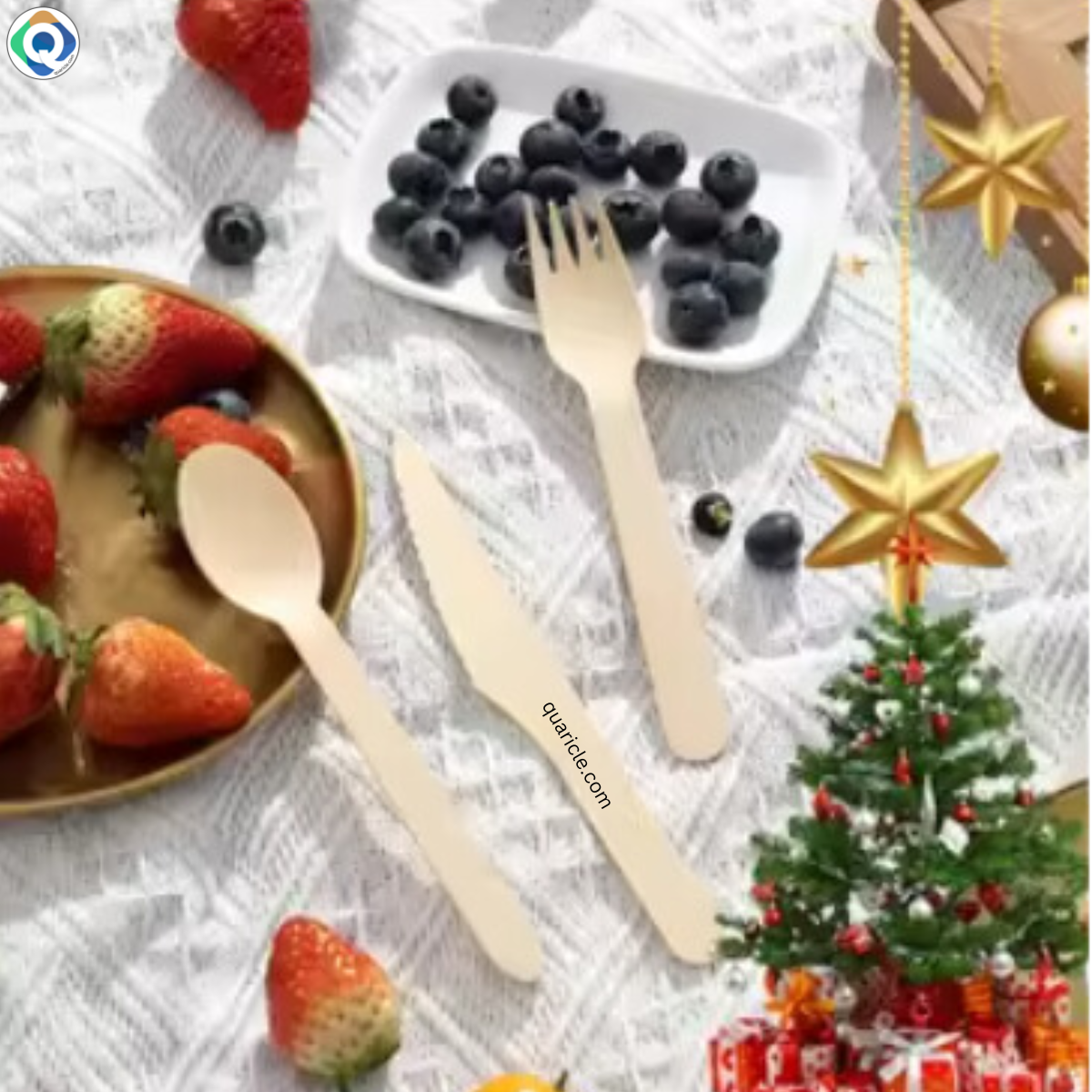 EcoLeaf Birchwood Spoons (160mm)