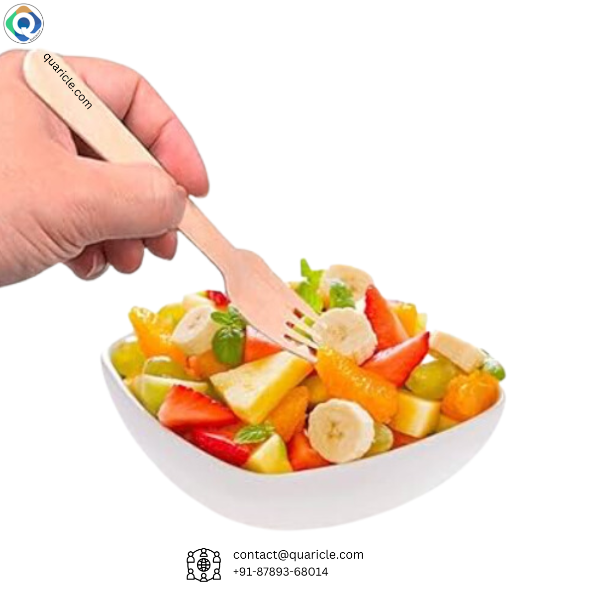 EcoLeaf Birchwood Spoons (160mm)